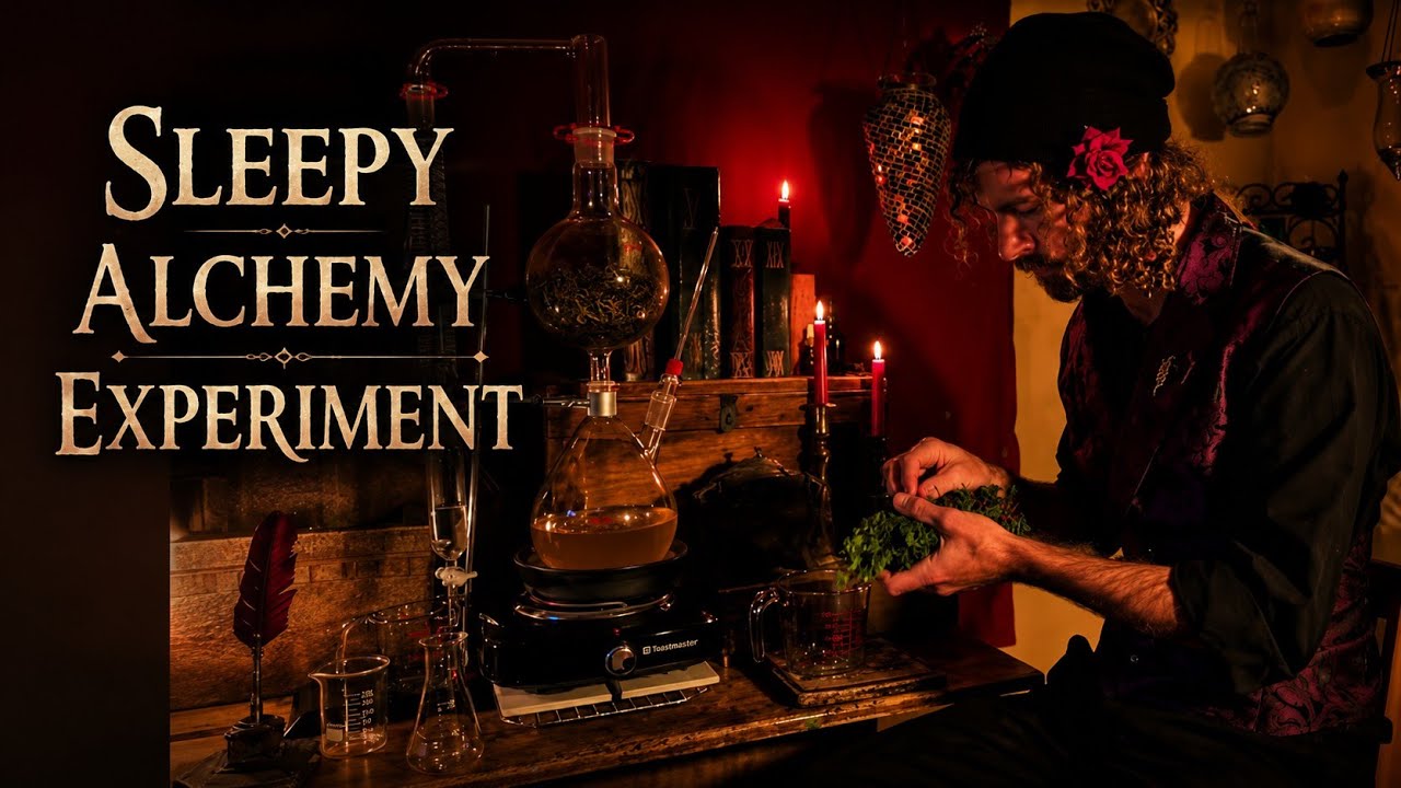 Calming Alchemical Experiment to Watch Before Bed