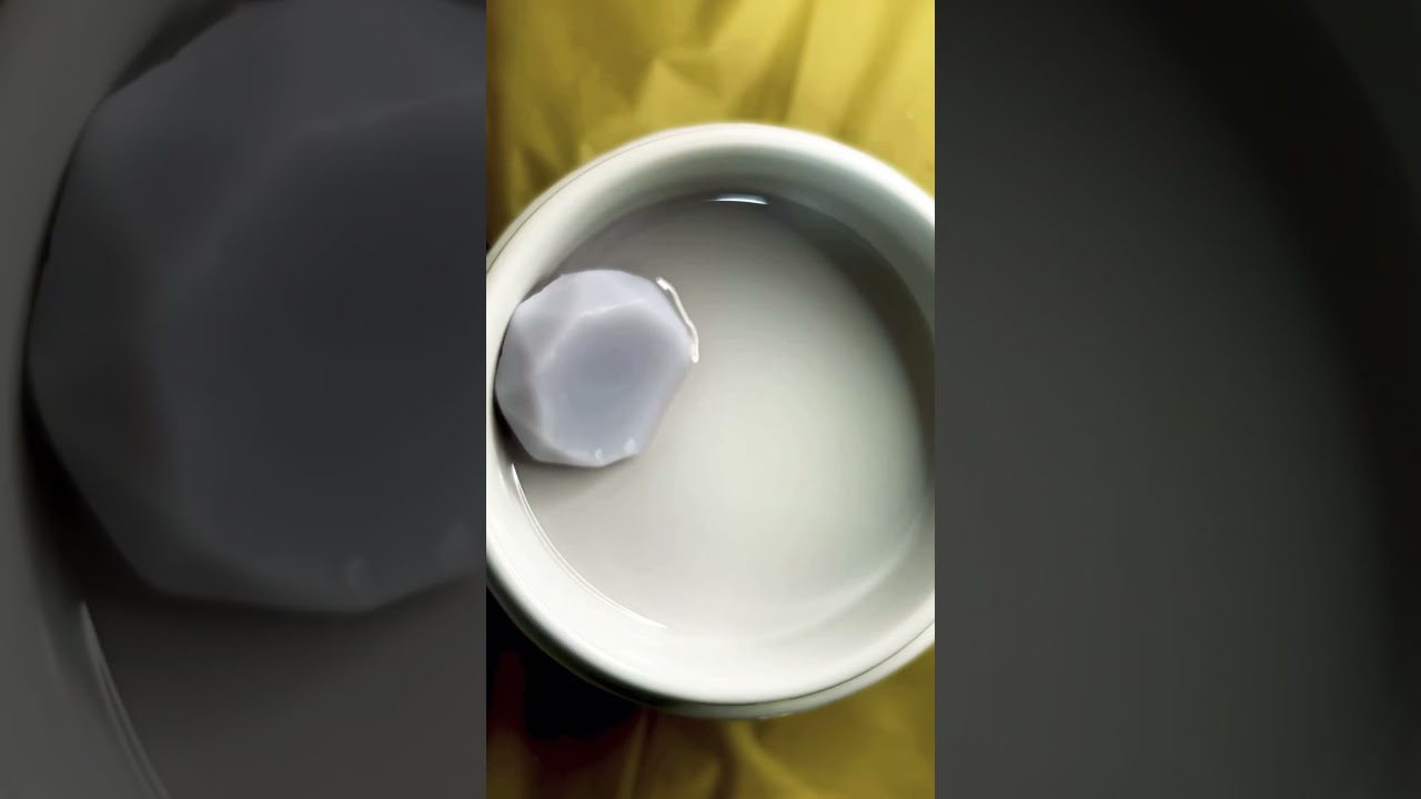 Satisfying wax melt Timelapse -Exotic Orchid & Musk by Swanky Candle Co. #shorts #timelapse #wax