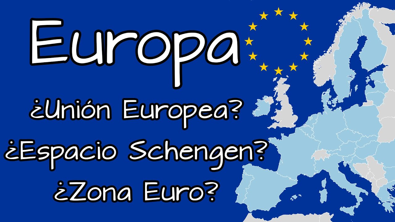 ¿Unión Europea? 🇪🇺 ¿Países con Euro? ✅ ¿Espacio Schengen? 🔴 ¿Cuál es la diferencia?