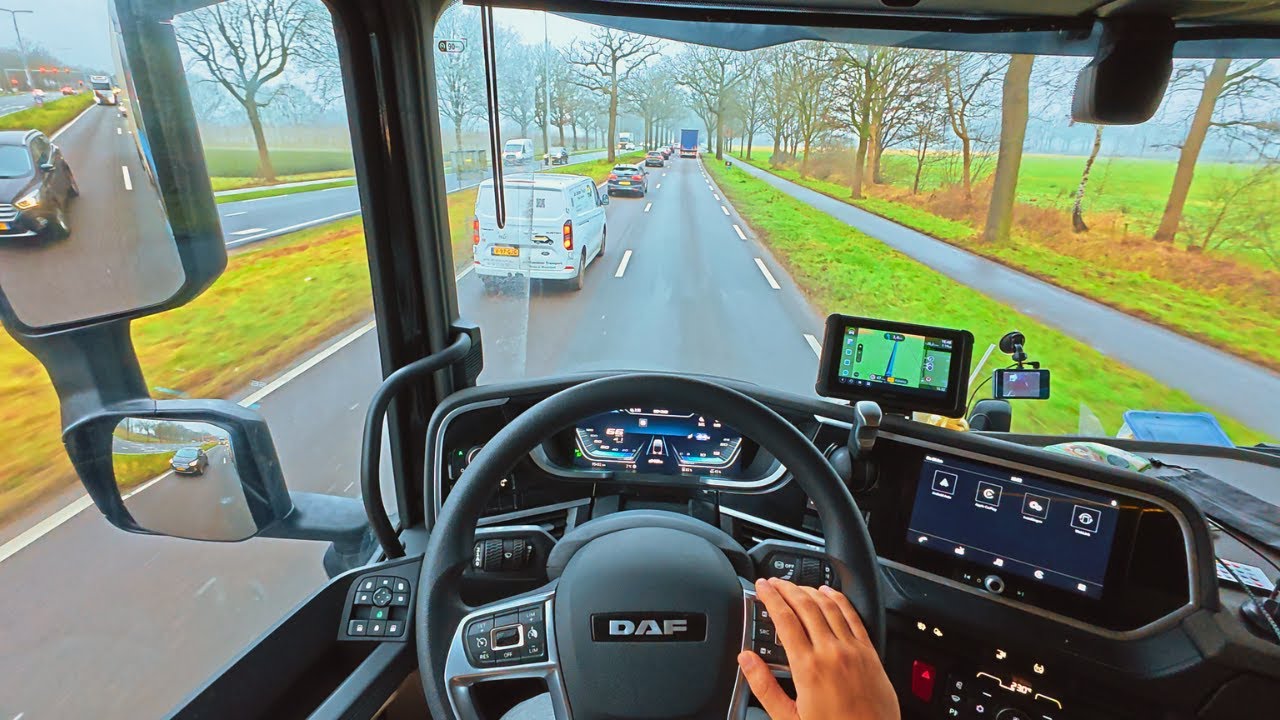 POV Trucking Through the Netherlands 🇳🇱 | Most Beautiful Roads of Europe? 4K