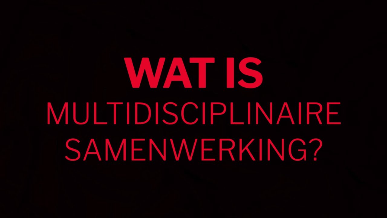 ZIP Daelzicht - Wat is multidisciplinaire samenwerking?
