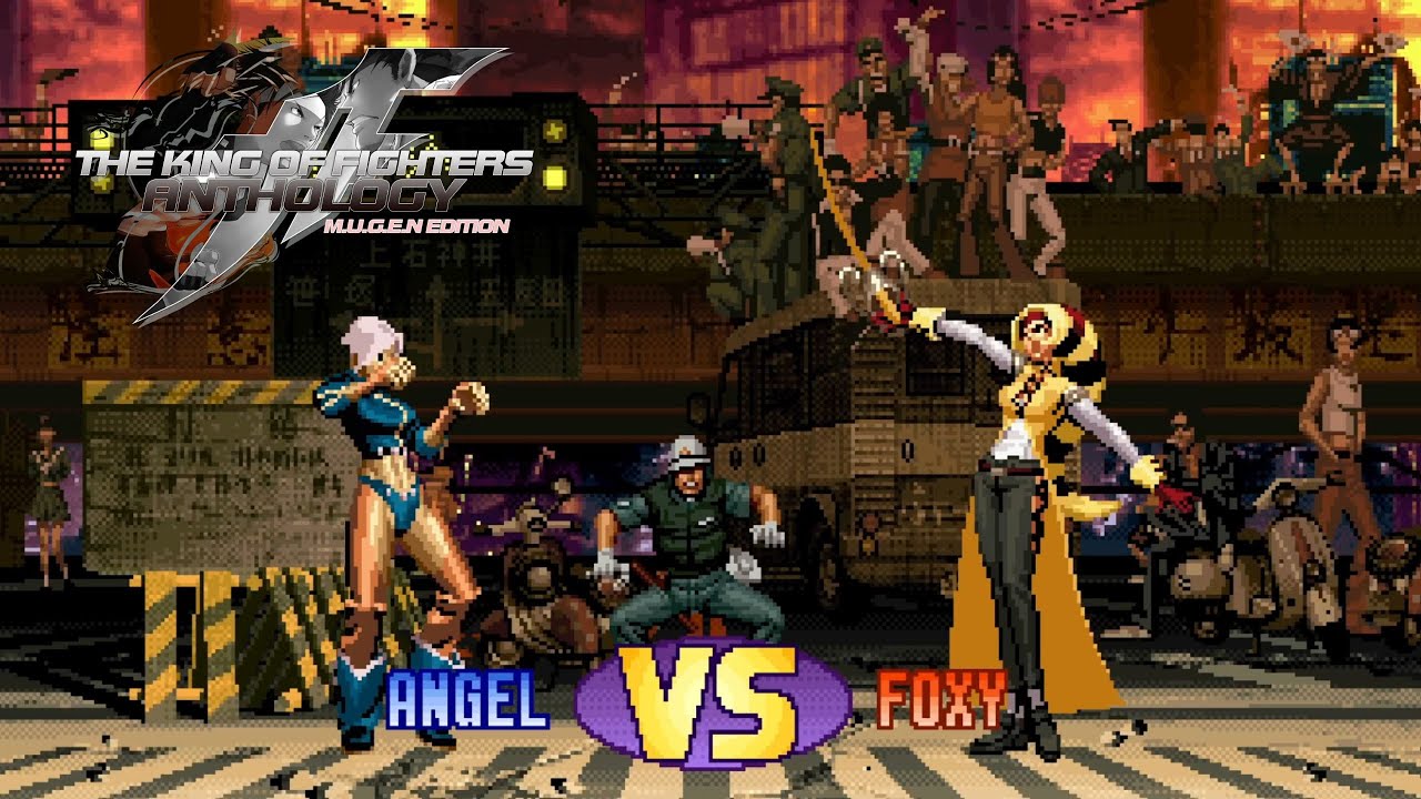 [KOF Mugen] Angel Team vs Foxy Team