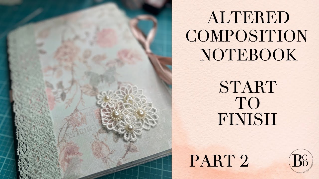 Altered Composition Notebook #4| Junk Journal Style | Part 2 | Starting on the Inside