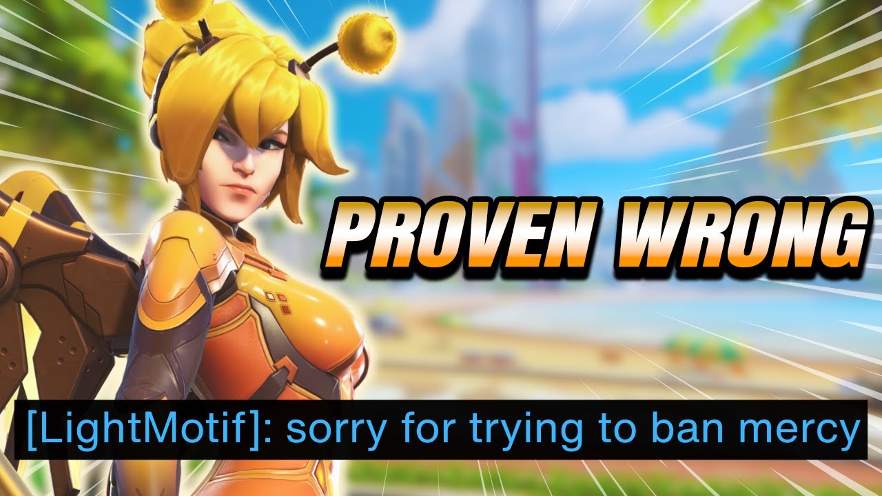 My Tank Tried to Ban Mercy but REGRETTED It - Mercy Gameplay Overwatch 2