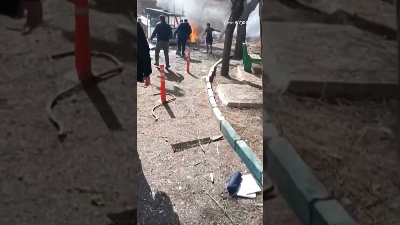 Footage posted online reveals the true scale of #destruction in #Tehran