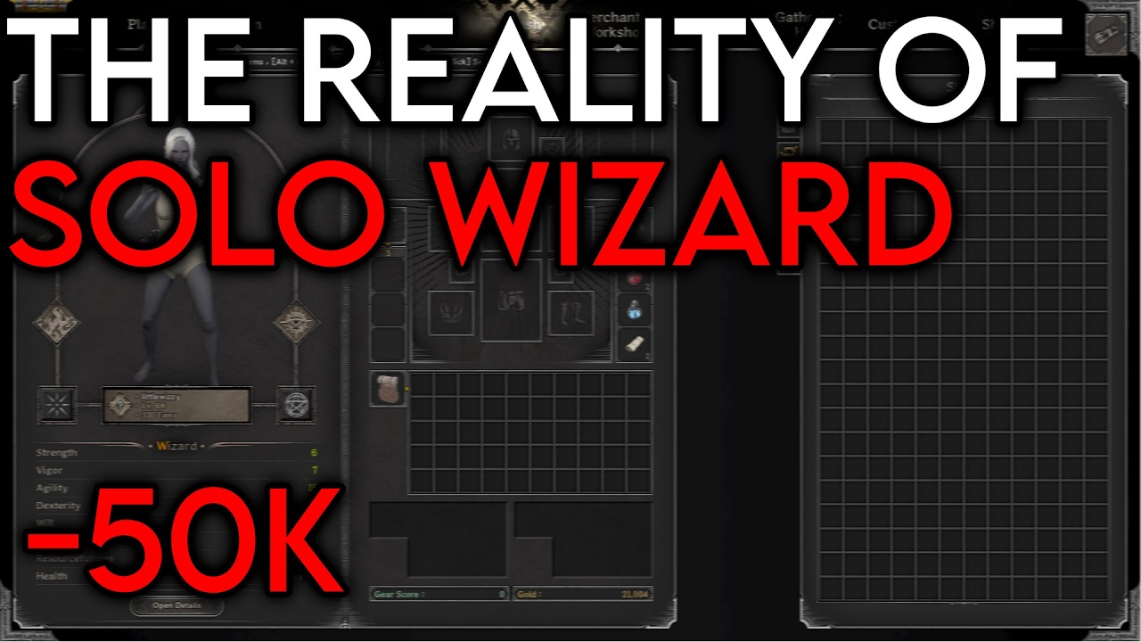 The Reality of Solo Wizard... - Dark and Darker