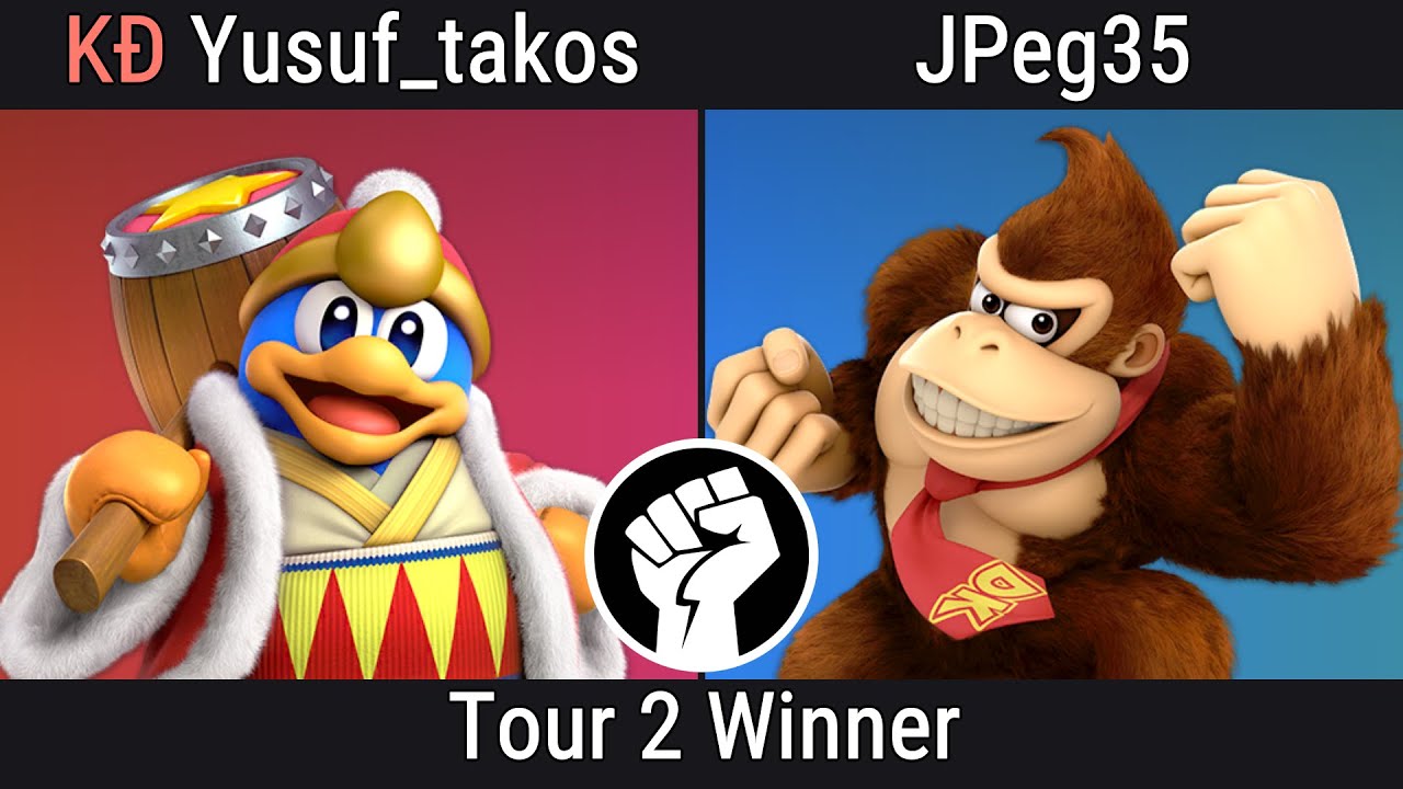 Bagarre'Fest #9 | Yusuf_takos (Roi Dadidou) Vs JPeg35 (Donkey Kong) Winners Round 2