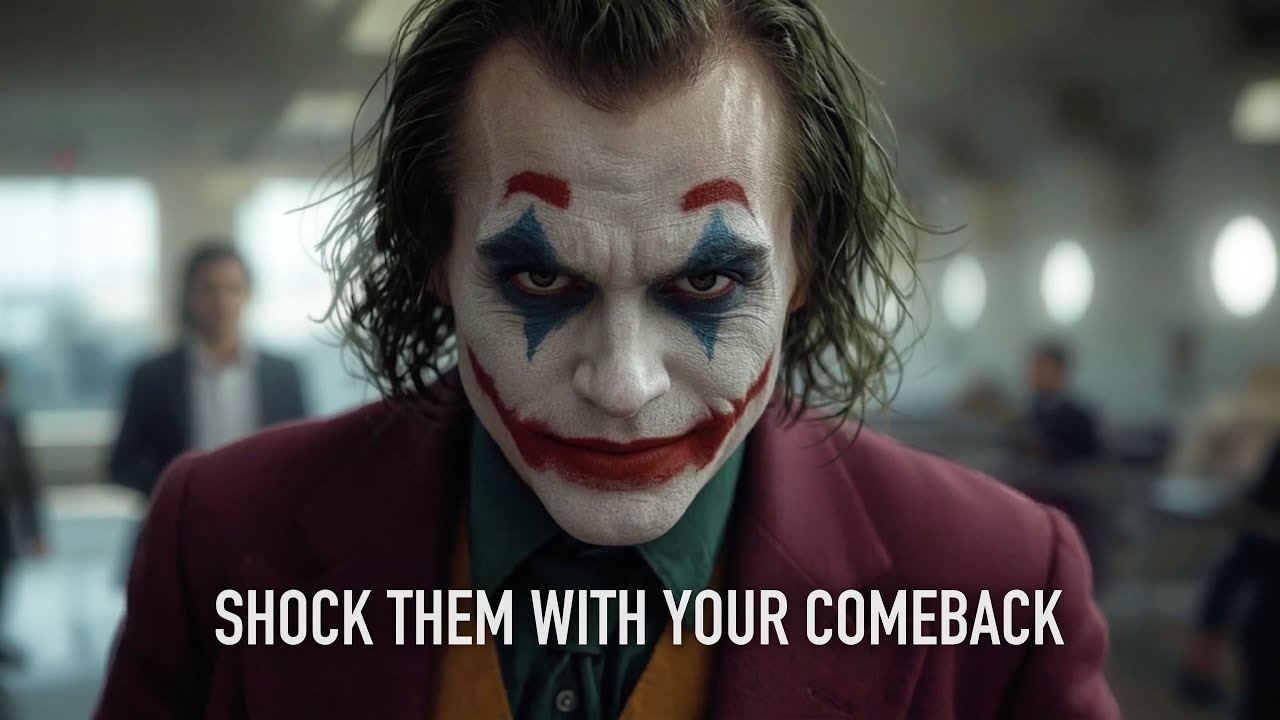 Shock Them Not With Words, But With Your Comeback.