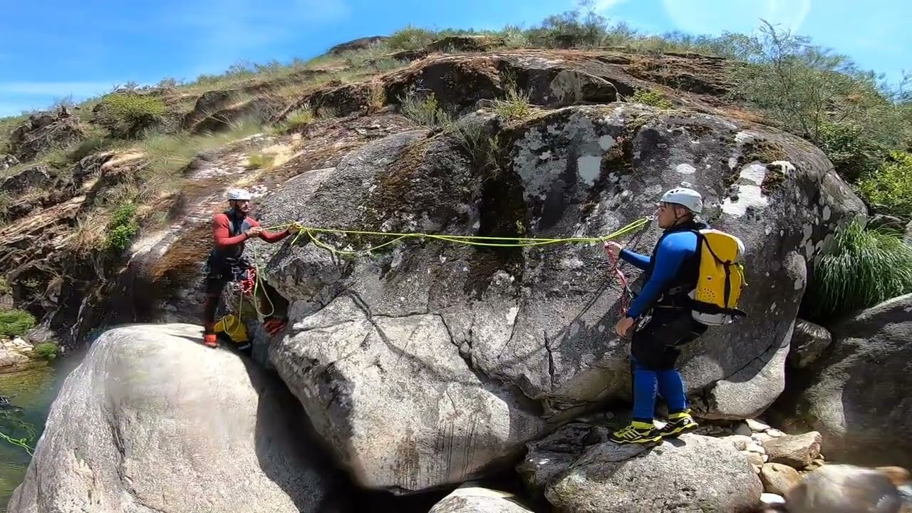 Canyoning  in Peneda Gerês National Park - Rio Carcerelha
