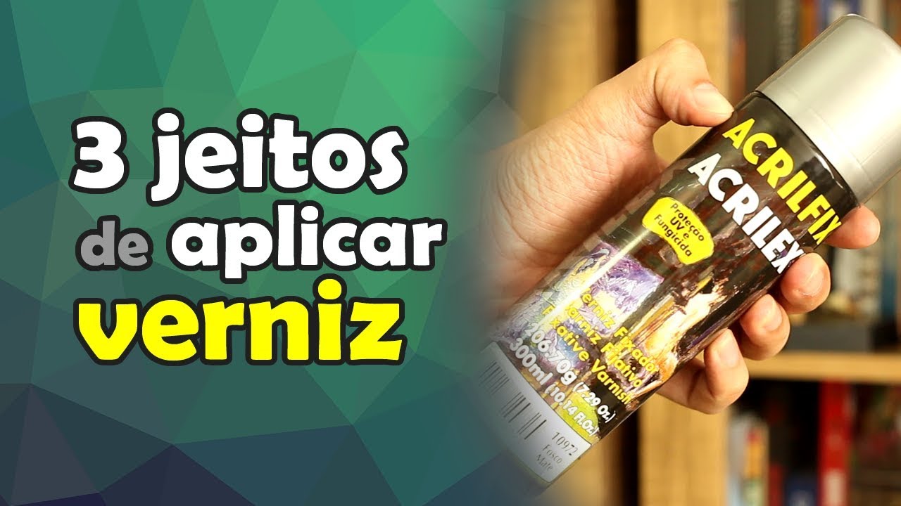 Como aplicar VERNIZ em miniaturas e action figures com ACRILEX e DECORFIX