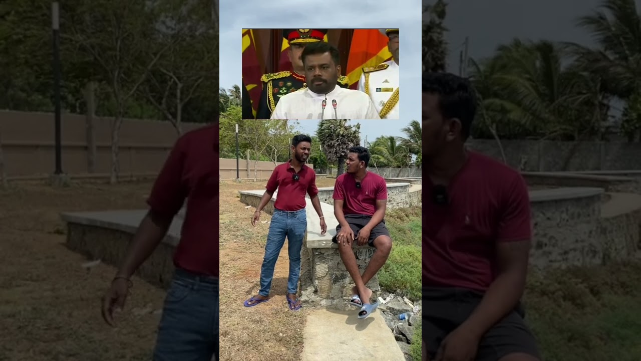 Is he the first president to have a beard? 😳 AKD | Election | Sri Lanka Tamil Comedy | Pakidiya K...