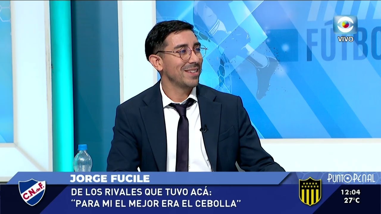 “SOY MUY BABOSO CON MIS AMIGOS DE PEÑAROL, TAMBIÉN RECIBO UN MONTÓN CUANDO TOCA PERDER. JORGE FUCILE