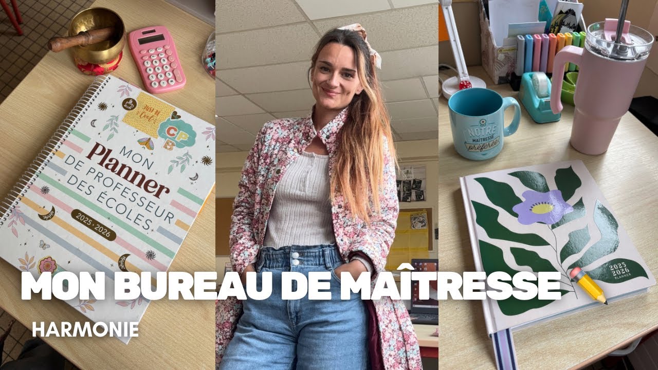 Mon bureau de ma&icirc;tresse ♡ | Tour & astuces