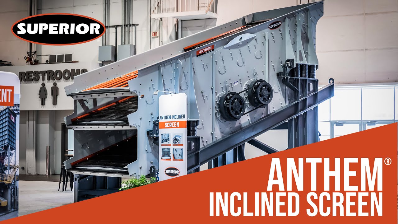 Virtual Tour at CONEXPO-CON/AGG 2020: Anthem&reg; Inclined Screen