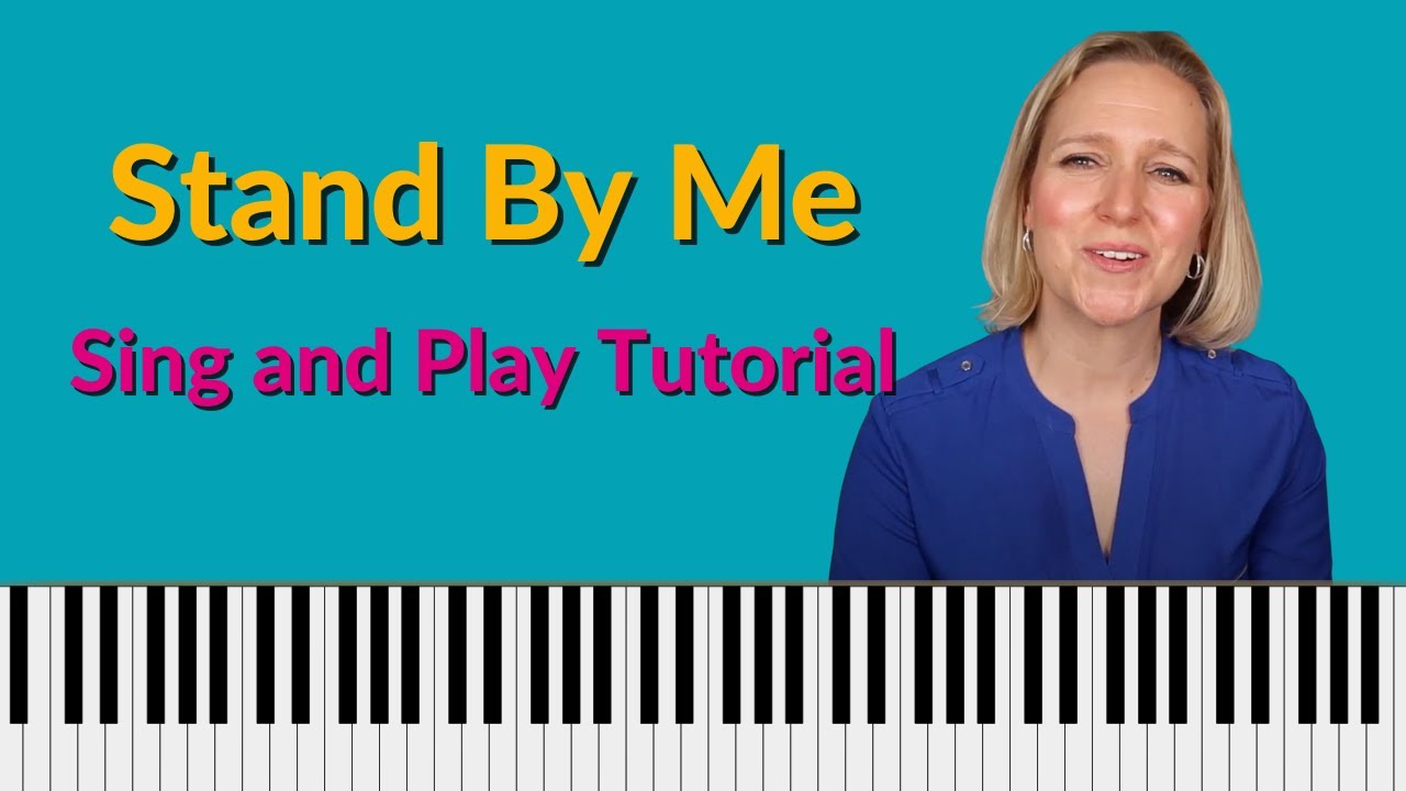 Stand By Me piano Piano Tutorial - EASY Sing and Play [**FREE DOWNLOAD**]