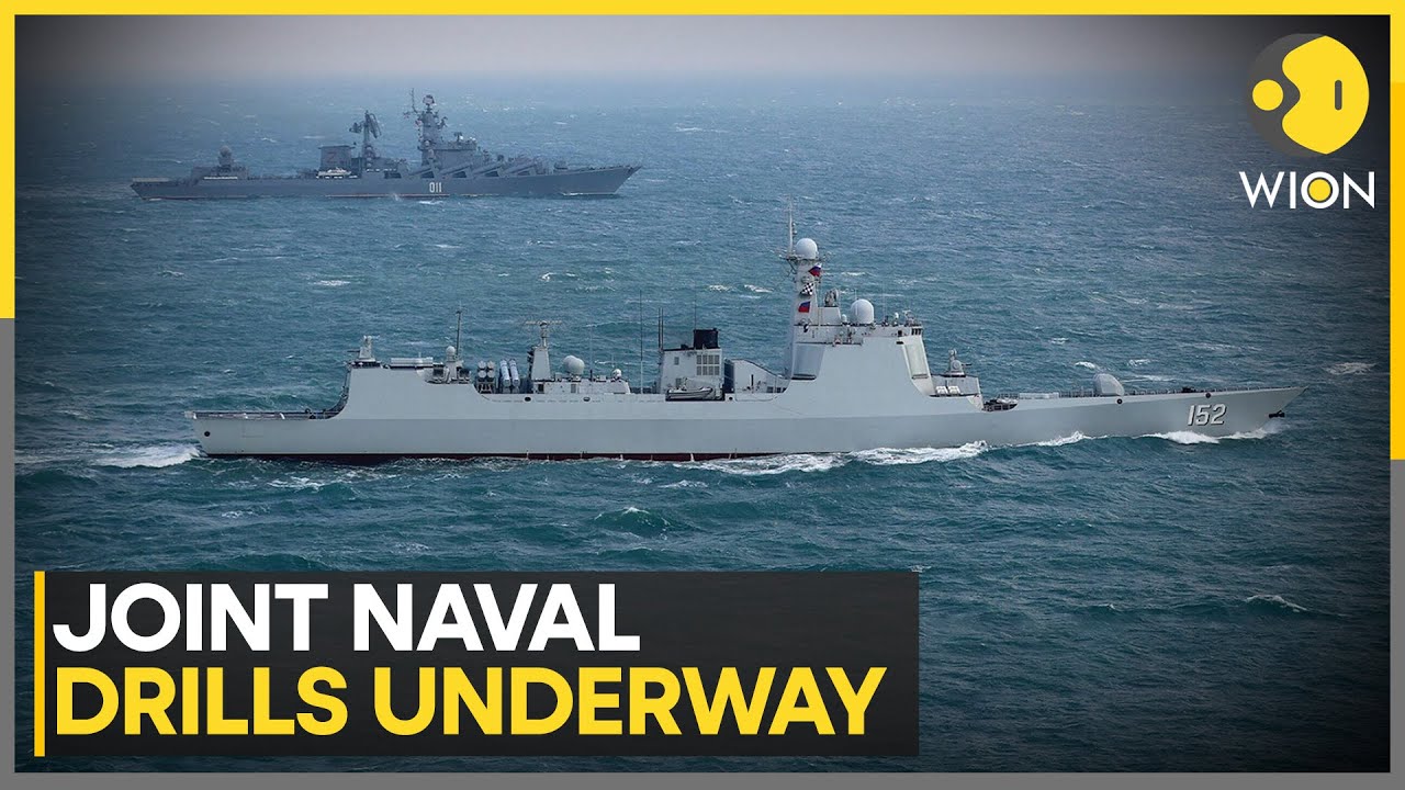 China, Russia Joint Sea-2025 Naval Drill Enters Full Maritime Exercise Phase | WION