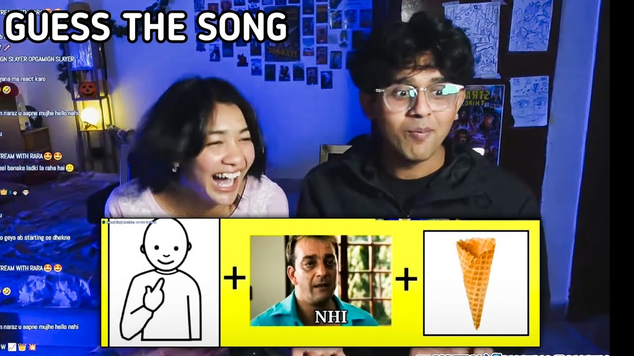 RACHITROO VS KUTTU in GUESS THE SONG BY EMOJI