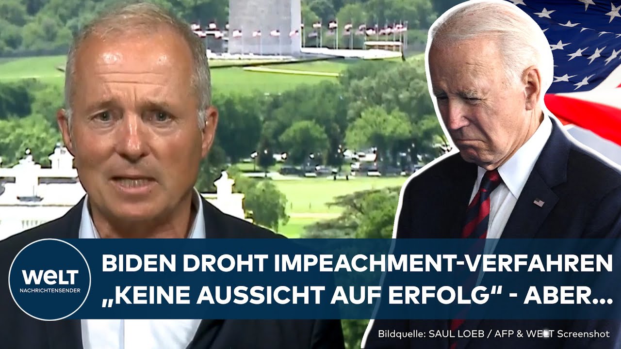 USA: Amtsenthebungsverfahren gegen Joe Biden angestoßen | EILMELDUNG