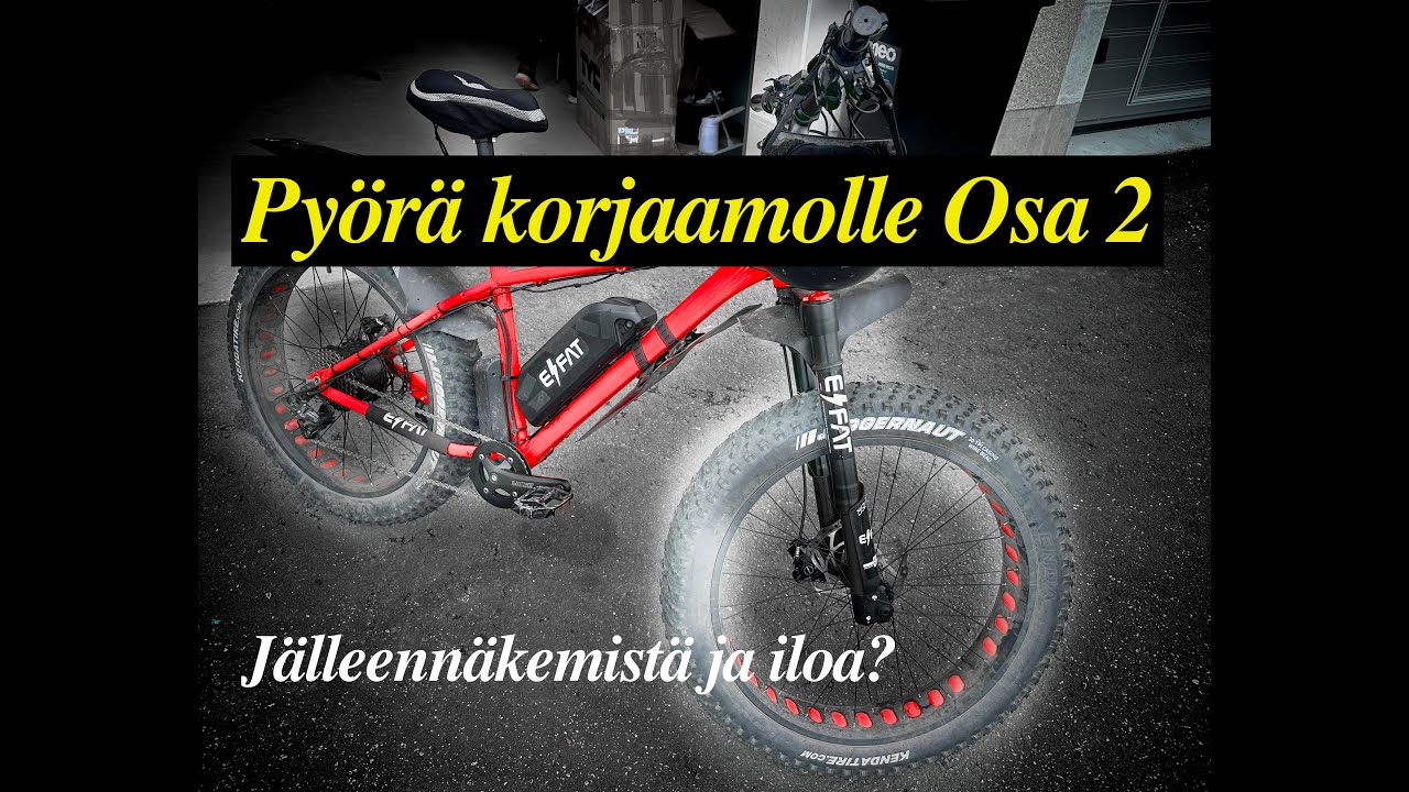Pyörä huoltoon osa 2