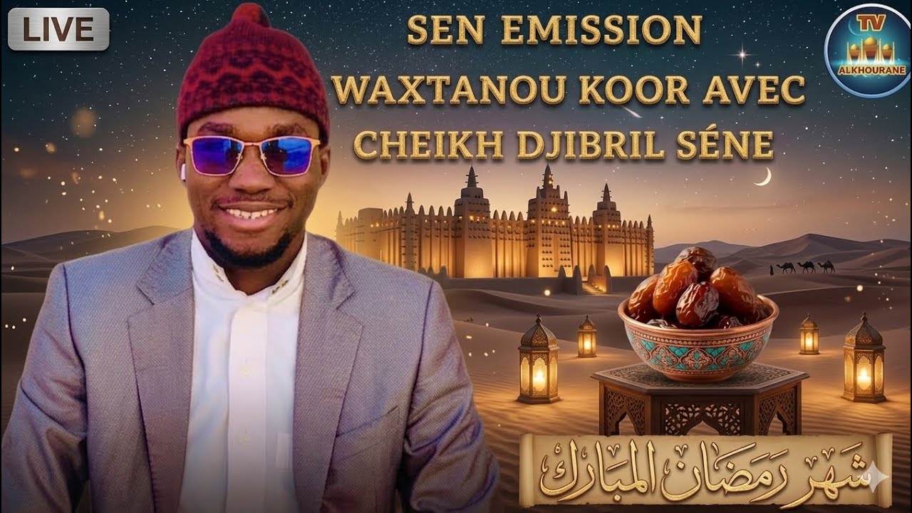 Pt 1 - SEN émission WAXTANOU KOOR AVEC CHEIKH DJIBRIL SÉNE ( Ngeunélou WÉROU koor )