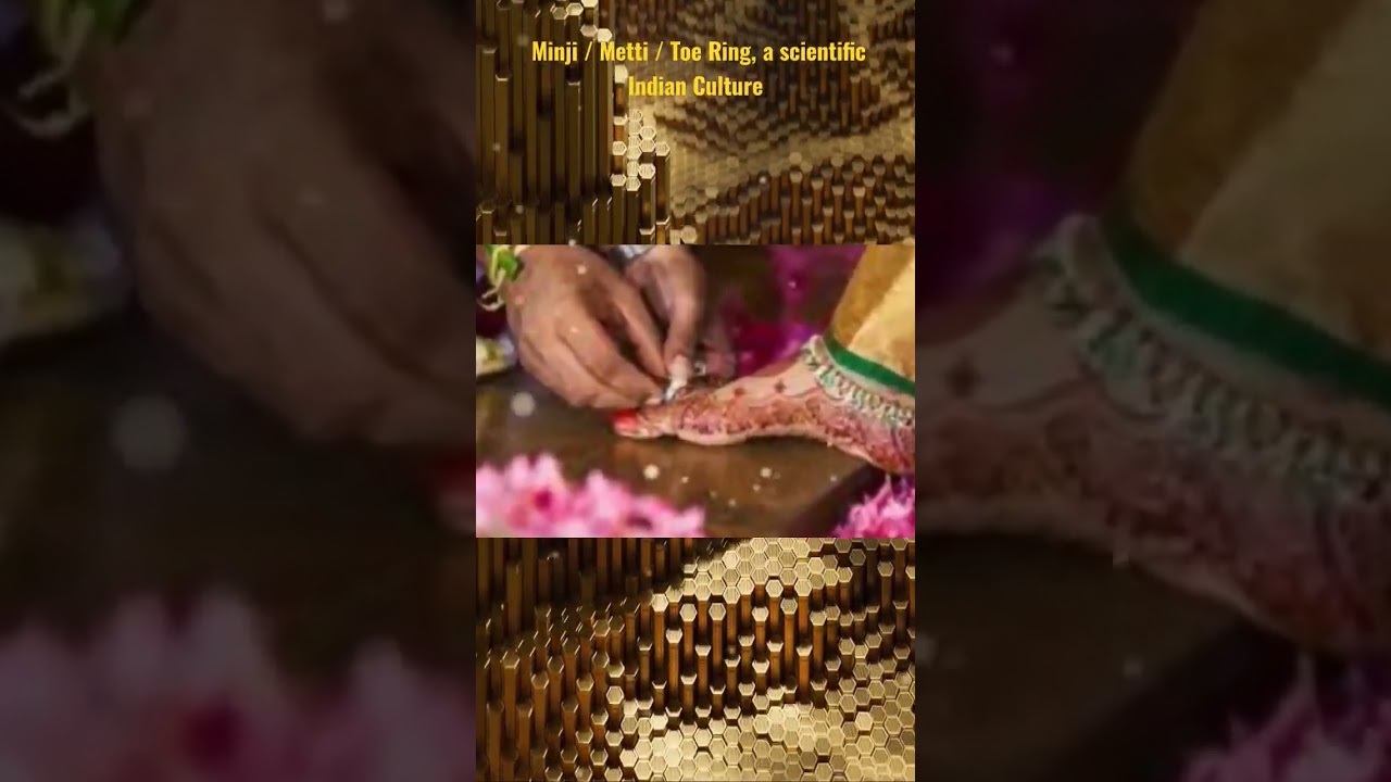 #shorts #Minji #Metti #Toe Ring, a scientific Indian Culture