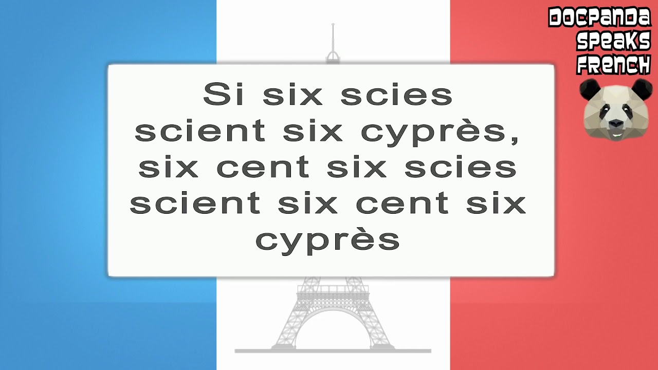 Si Six Scies Scient Six Cypr&egrave;s, Six Cent Six Scies Scient Six Cent Six Cypr&egrave;s - How To Pronounce