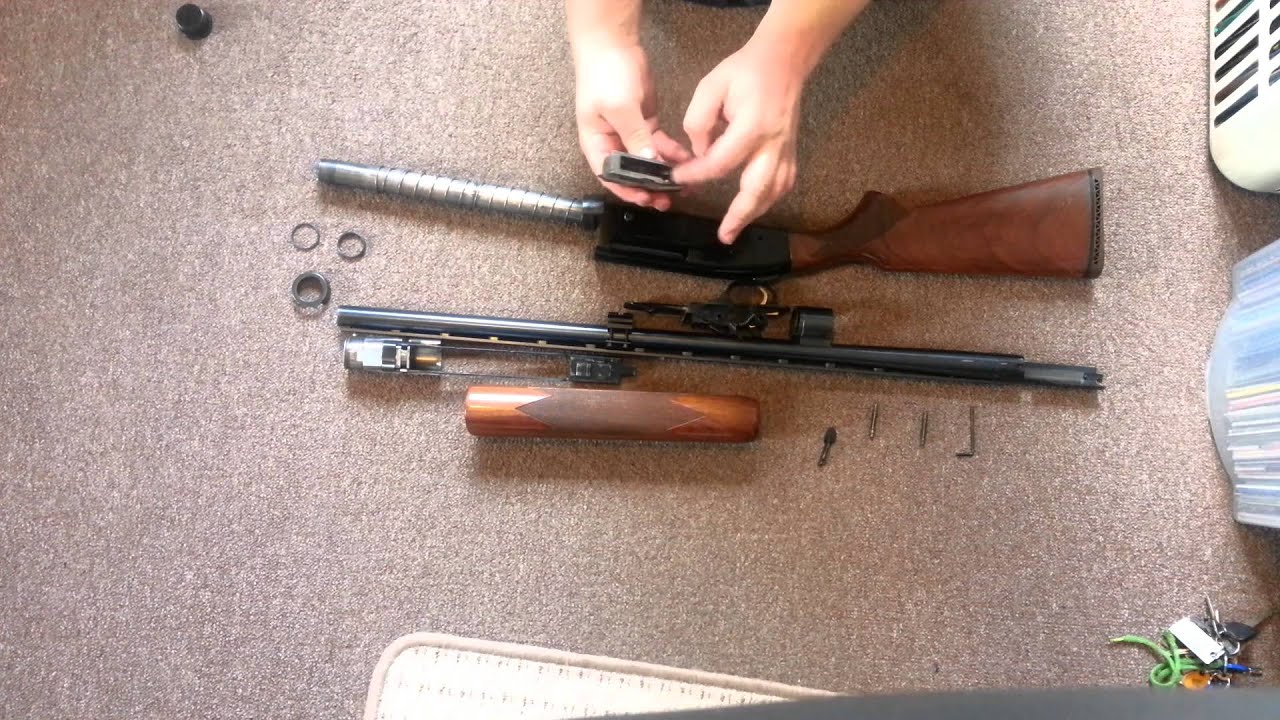 Mossberg shotgun 9200 disassembly and cleaning guide