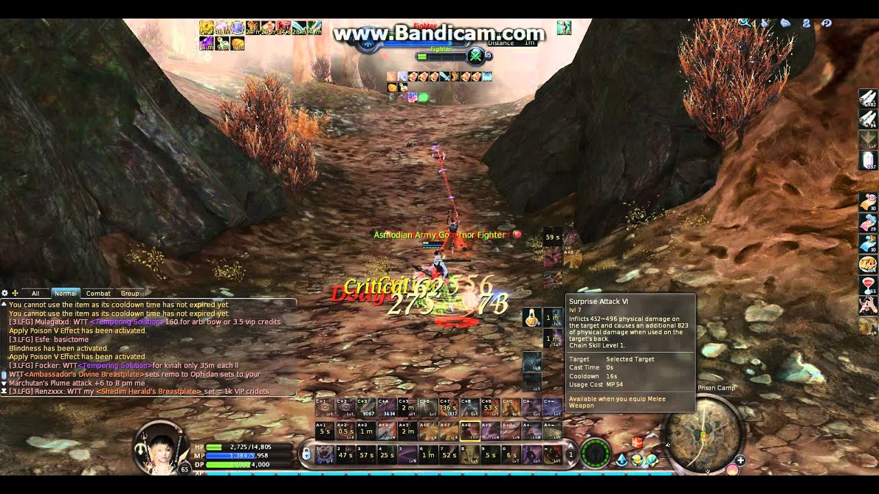 GamezAion - Assassin Vs Gladiator 1v1 PVP (Seconds From Disaster)