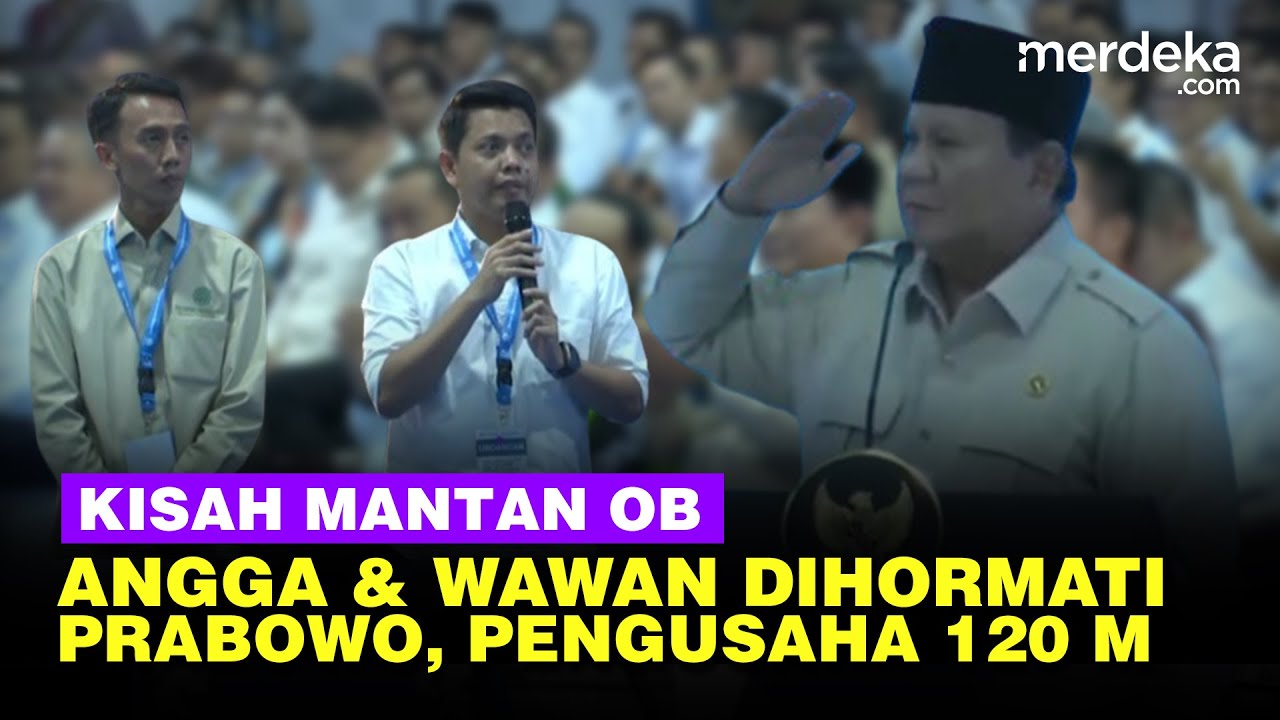 Cerita Angga & Wawan Mantan OB Raup Rp120 Miliar Garap Rumah Subsidi sampai Dihormati Prabowo
