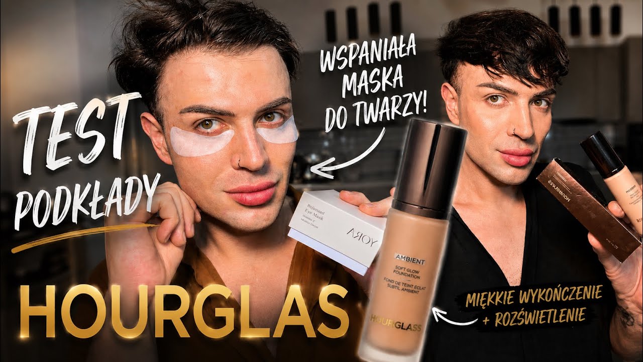 💎TEST💎 TEN PODKŁAD MNIE ZASKOCZYŁ 🤯 HOURGLASS AMBIENT SOFT GLOW FOUNDATION