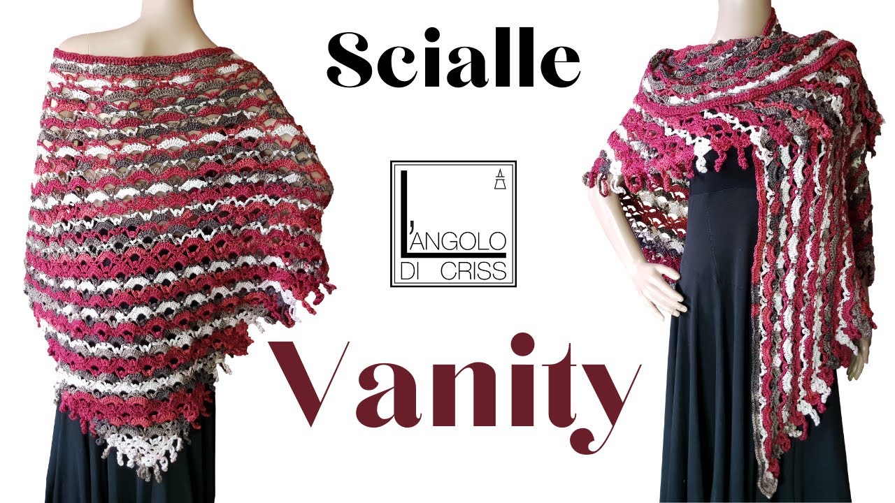 TUTORIAL scialle all'uncinetto 