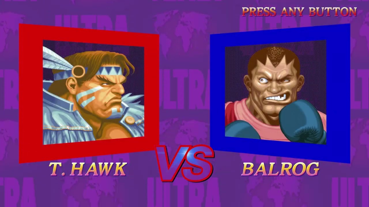 Ultra Street Fighter II (Nintendo Switch) Arcade as T. Hawk