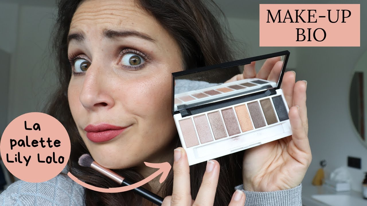 MAQUILLAGE BIO & NATUREL 🌿  |  Je teste la palette de Lily Lolo.