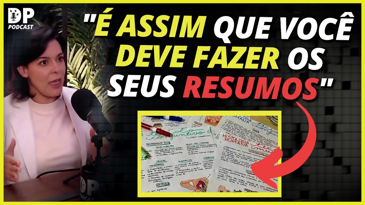 FAZER RESUMO &Eacute; PERDA DE TEMPO? APROVADA EM CONCURSOS EXPLICA A FORMA CORRETA DE FAZER RESUMOS