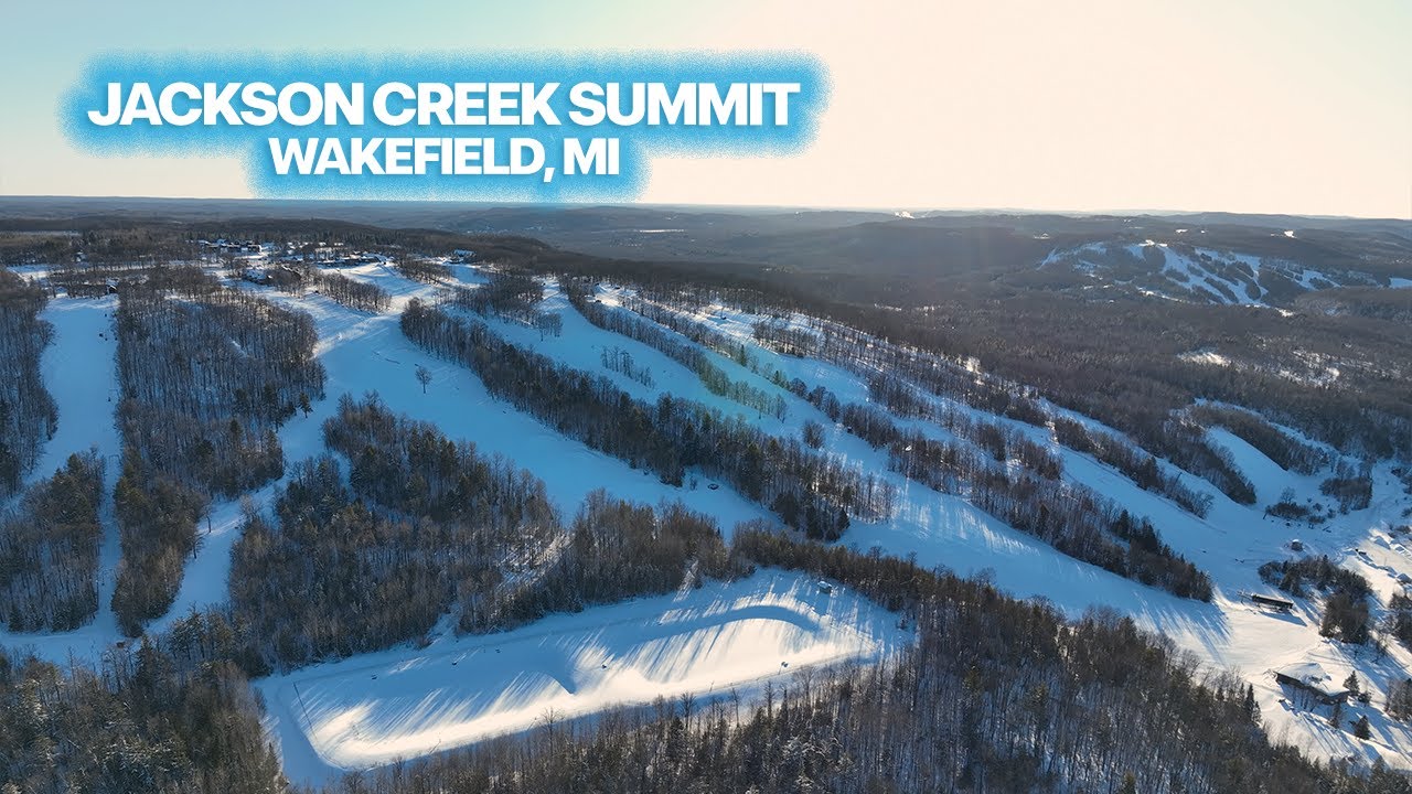Jackson Creek Summit - Snowriver Mountain Resort - Complete Walkthrough (POV) - Wakefield, MI