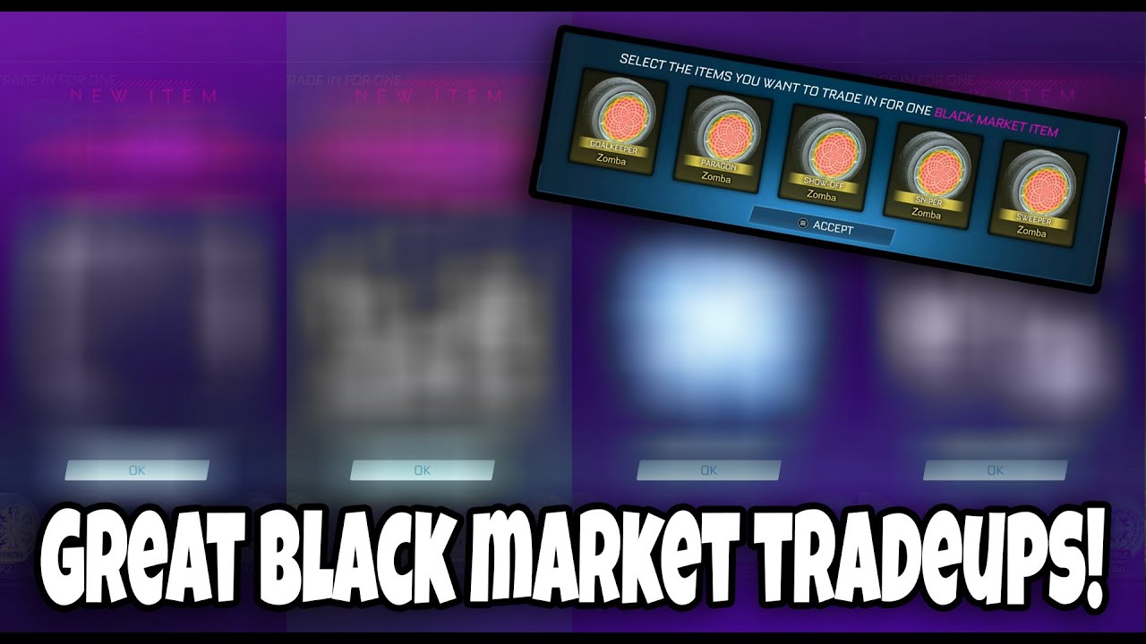 More Exotic Tradeups - Hunting Another Painted Black Market!