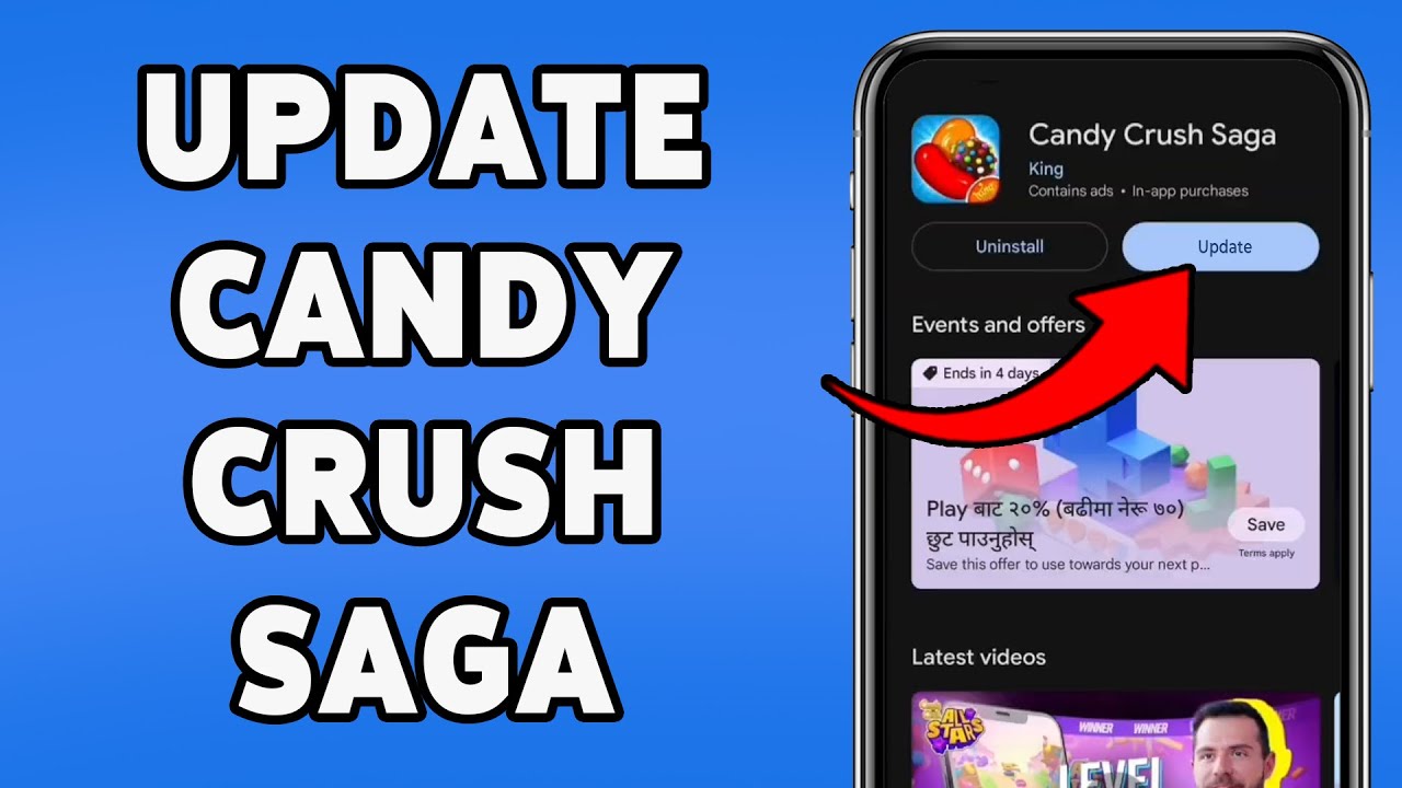 How To Update Candy Crush Saga | Get Latest Version Of Candy Crush Saga 2025