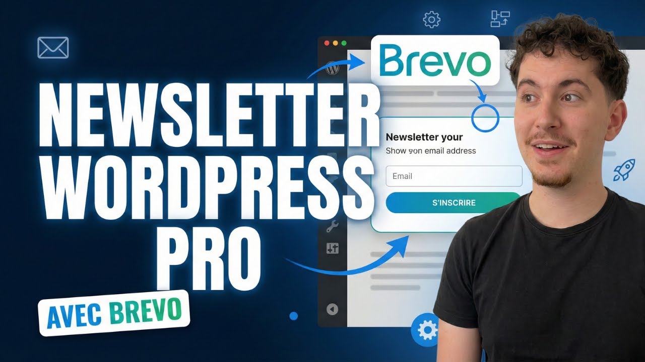 Newsletter WordPress : la méthode pour capter des emails avec Brevo [TUTO]