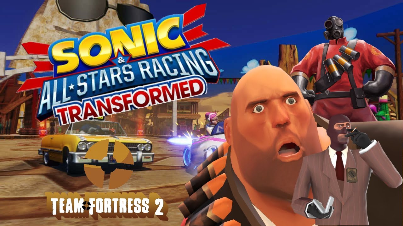 Team Fortress 2: Racing Transformed #jerma985 #tf2 #sonic