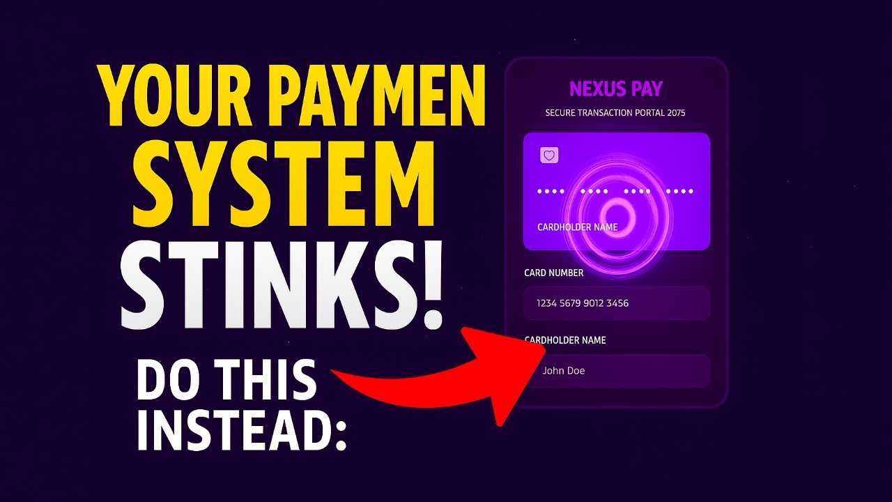 I Built a 3D Payment Portal from 2025 | HTML, CSS & Java Tutorial | futuristic payment gateway