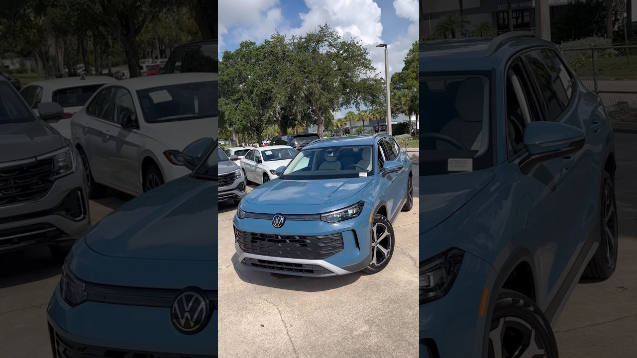 2025 VW Tiguan SE in Monterey Blue Pearl‼️ 