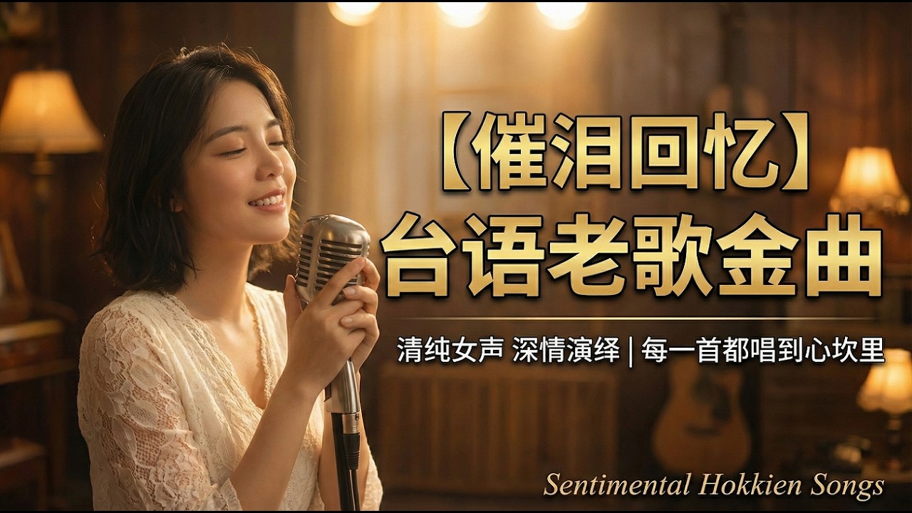 【深夜以此下酒】50首男人必聽的台語悲歌｜句句鑽入心坎的滄桑旋律｜浪子回頭、思念故鄉、父母恩情｜最適合一個人開車聽的閩南語經典｜Taiwanese Classic Music