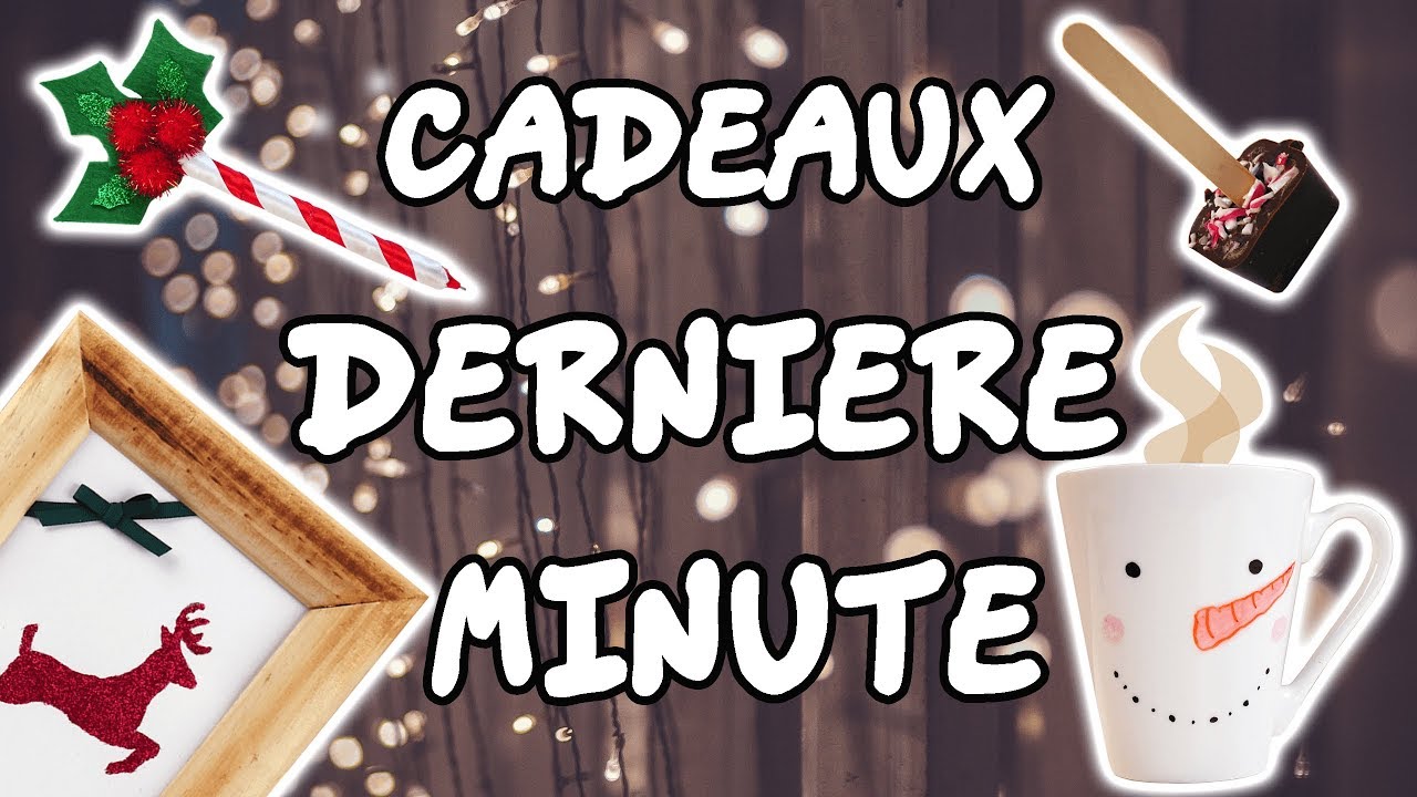 IDEES CADEAUX DE NOEL DERNIERE MINUTE