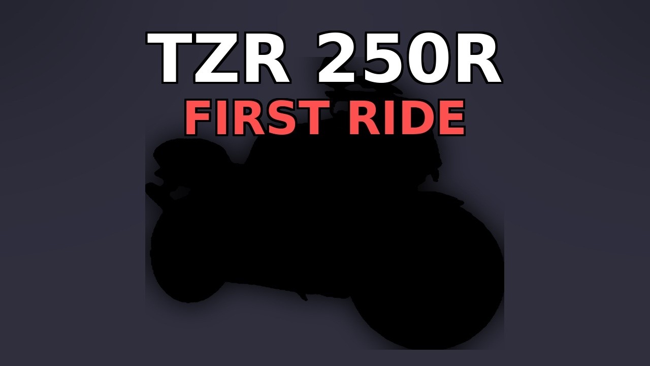 First Ride on the Yamaha TZR 250R