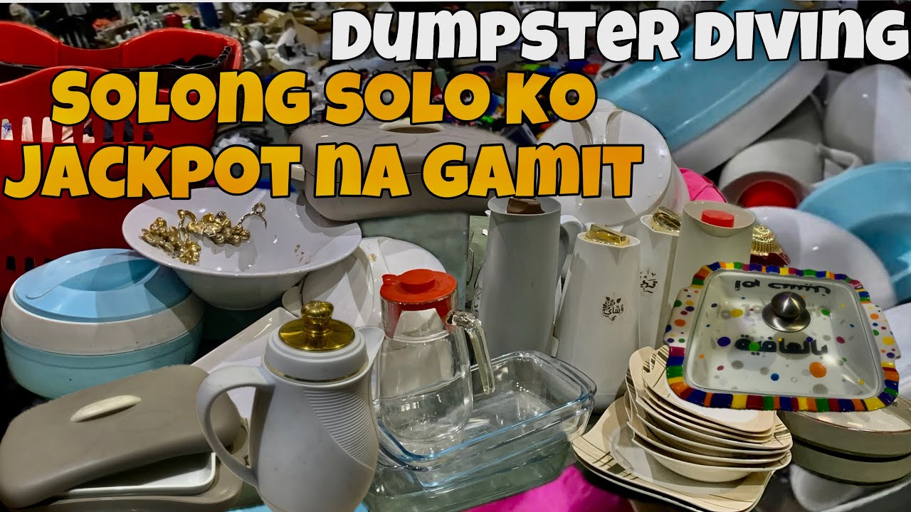 DUMPSTER DIVING | GRABE MAMAHALING GAMIT ITO INIWAN DITO SA SOUQ JUMMA | BESTIE BUDDY