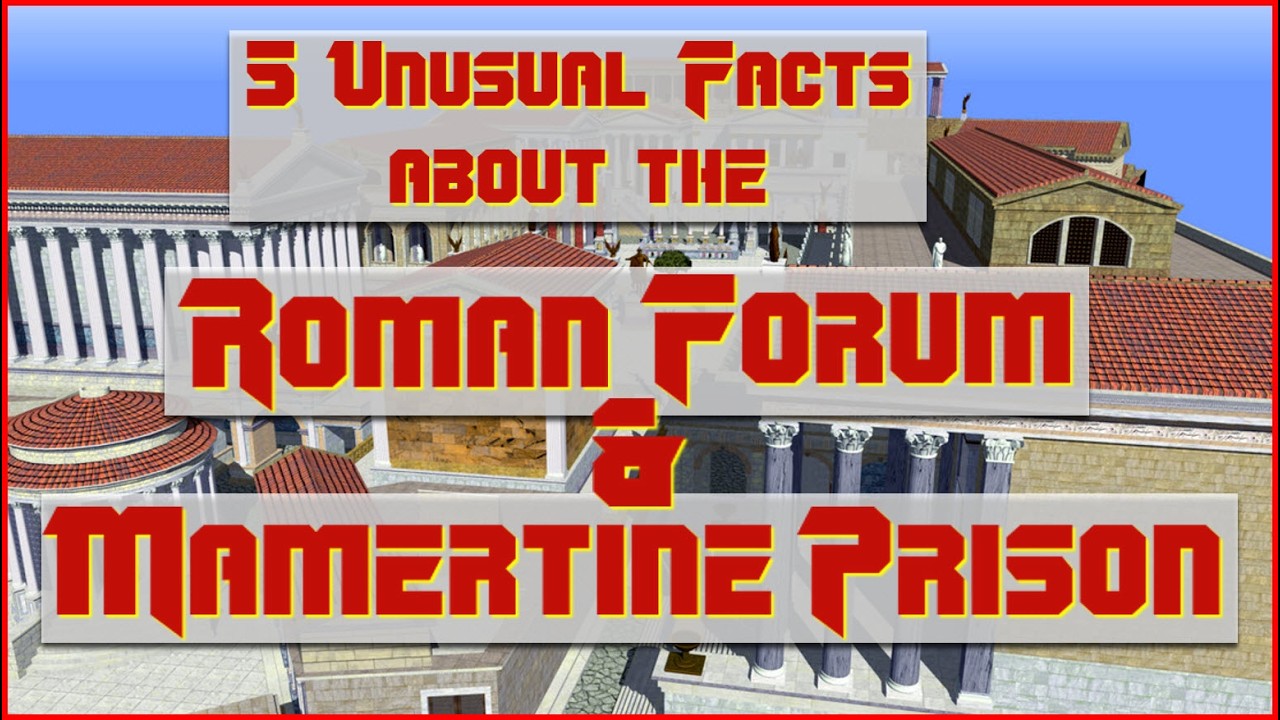 5 Unusual Facts & History of the Roman Forum & Mamertine Prison (Rome, Italy)