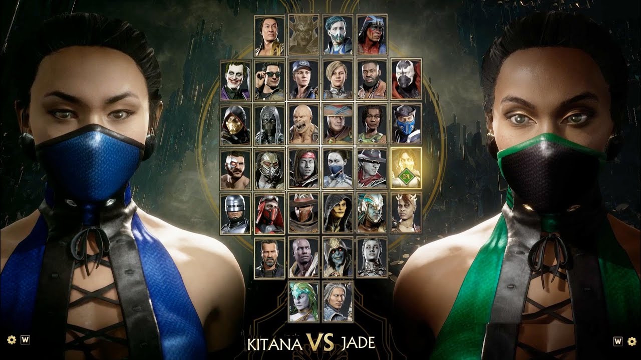 Mortal Kombat 11 KLASSIC FEMALE NINJA SKIN PACK (Klassic Femme Fatale Skin) Kitana Jade Skarlet MK11