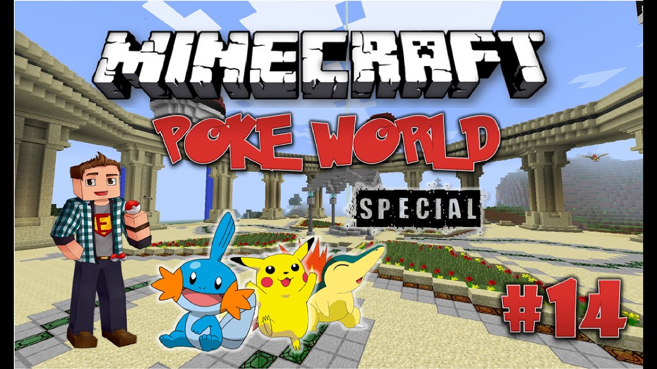 Minecraft: PokeWorld Special #14 - Новогодние розыгрыши (Игра на сервере)