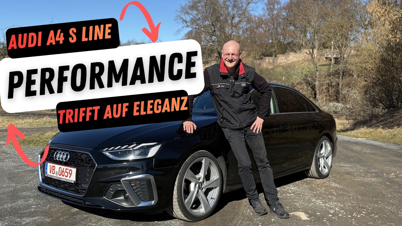 Audi A4 S line I Performance trifft auf Eleganz I autocenter24 Wartenberg - Angersbach