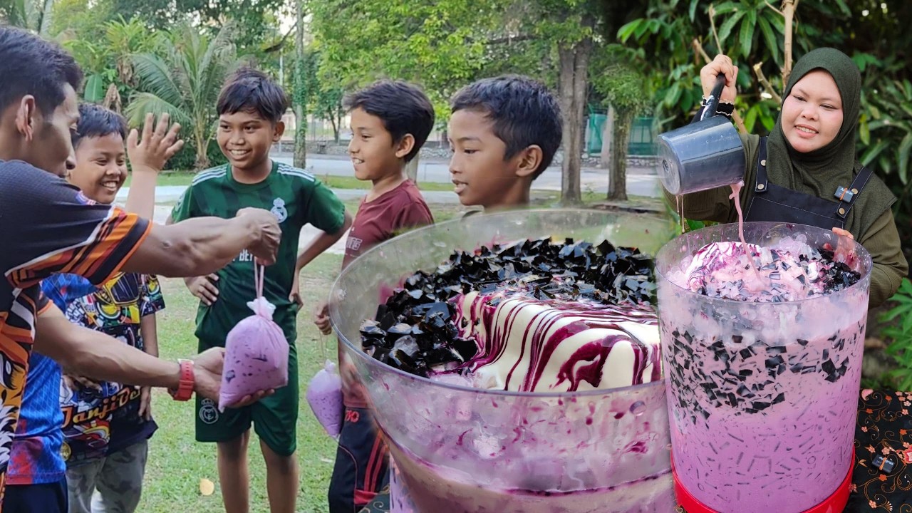 BERKONGSI REZEKI AIR BALANG KELADI AISKRIM CINCAU PADU ❗ IDEA JUALAN & OPEN HOUSE HARI RAYA